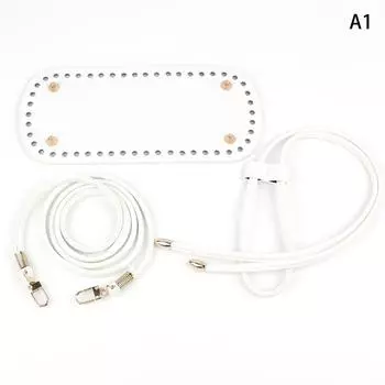 3 шт./компл. формирователь дна сумки Diy Вязание крючком из искусственной кожи Сумочка Кошелек Основание чёрный