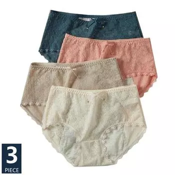 3 шт./компл. герметичные женские менструальные трусики дышащее хлопковое нижнее белье женские физиологические брюки гигиенические M