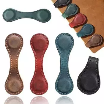 3 шт./компл. искусственная кожа закладка папка сильные магнитные книжные зажимы клипсы-маркеры страницы продуманный подарок A