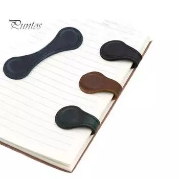 3 шт./компл. искусственная кожа закладка папка сильные магнитные книжные зажимы клипсы-маркеры страницы продуманный подарок B