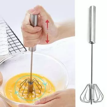 3 шт./компл. из нержавеющей стали, полуавтоматический набор венчиков для взбивания яиц, доступны 3 размера, ручной миксер, мешалка, блендер, инструмент для смешивания, взбивания 3pcs