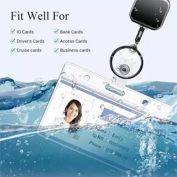 3 шт./компл. красочный учительский шнурок с выдвижной катушкой держатели для карт женские деревянные бусины серый