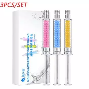 3 шт./компл. крем для глаз, сыворотка с гиалуроновой кислотой, против прыщей, морщин, коллагеновая эссенция, увлажняющий крем 3PCS
