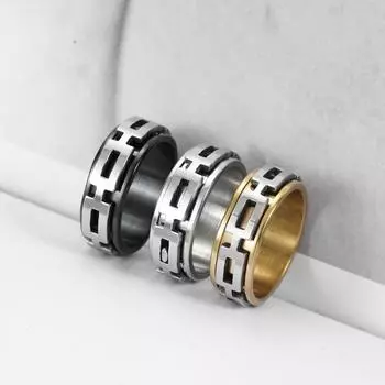 3 шт./компл. модные очаровательные ювелирные кольца из нержавеющей стали 6