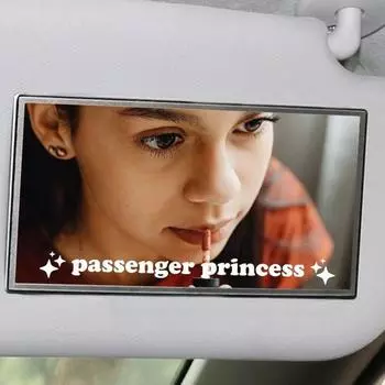 3 шт./компл. пассажирская принцесса наклейка на автомобиль самоклеящаяся универсальная наклейка для внедорожника авто зеркало заднего вида с буквами украшение наклейка аксессуары для салона автомобиля 3pcs