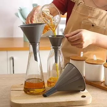 3 шт./компл. пластиковая воронка для бытовых кухонных принадлежностей треугольная разделительная воронка набор для фильтрации утечки алкоголя