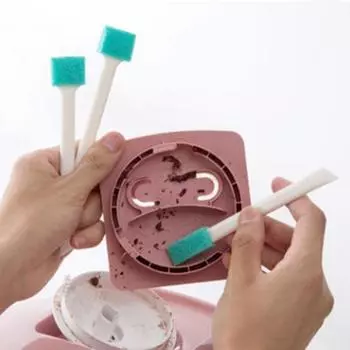 3 шт./компл., противоскользящая эффективная чистящая щетка, чистящая подушечка, эргономичная, трудосберегающая чистящая щетка для дома синий