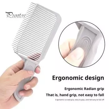 3 шт./компл. расческа для стрижки волос с силиконовым шаблоном для бритья на шее, парикмахерская расческа для профессиональной стрижки мужчин, укладки, смешивания волос Sets