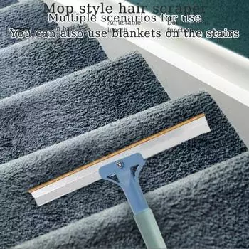 3 шт./компл. скребок для удаления шерсти домашних животных с длинной и маленькой ручкой, скребок для удаления шерсти домашних животных с ковров, ковриков для автомобиля, диванов, кроватей для домашних животных, мебели серый