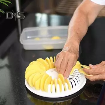 3 шт./компл., удобный лоток для картофельных чипсов, безмасляный практичный прибор для изготовления хрустящих чипсов, слайсер, противень для выпечки, инструмент Sets