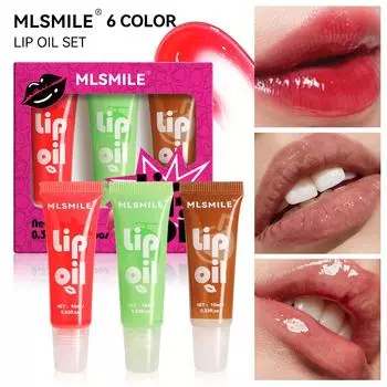 3 шт./компл. увлажняющий блеск для губ, увлажняющий медовый набор для губ, зеркальный увлажняющий блеск для губ, масло для губ, макияж, женские подарки A