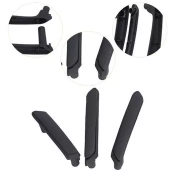 3 шт./компл., внутренние дверные ручки, профессиональная внутренняя ручка с защитой от царапин, дверная ручка 3B4867371L 3B4867372R 3B0867172 для серый