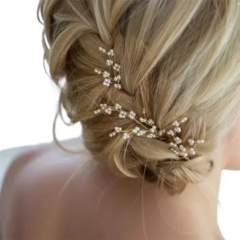 3 шт./компл. заколка для волос ювелирные изделия U-образная игла инструмент для дизайна прически свадебная шпилька для волос свадебная вечеринка жемчужный зажим для волос женский красный