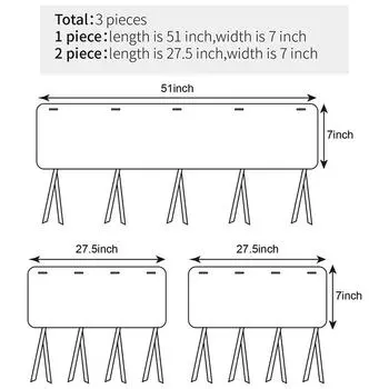 3 шт./компл. защитный чехол для детской кроватки, защита от столкновений, защитный чехол для края кроватки, защитный чехол для ограждения кровати серый