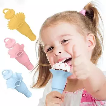 3 шт./комплект держатель для мороженого из силикагеля набор держателей для мороженого контейнер для мороженого на палочке многоразовые силиконовые держатели для мороженого на палочке