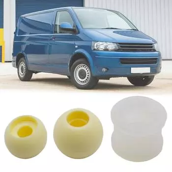 3 шт., комплект для ремонта втулки рычага переключения передач автомобиля, стержень переключения передач для VW Transporter T4 1990-2013 OE # 701711166 7D0711131 015311544 белый