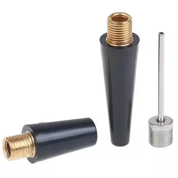 3 шт., комплект игл для велосипедного насоса с шаровым наконечником, адаптер клапана для велосипеда с шаровым наконечником