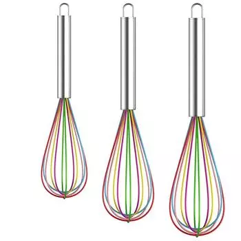3 шт./комплект многофункциональный вращающийся ручной миксер для взбивания яиц мини пластиковый кухонный