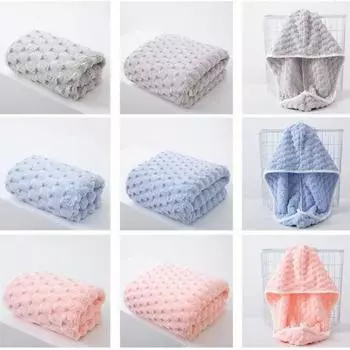 3 шт./комплект мягкого ультратонкого волокна банное полотенце, впитывающее и быстросохнущее полотенце, домашнее мягкое утолщенное коралловое бархатное банное полотенце белый