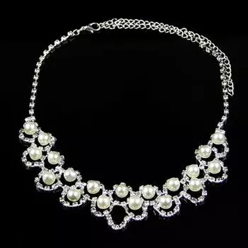 3 шт. комплект ювелирных изделий из искусственного жемчуга, декор, очаровательное невыцветающее модное ожерелье, висячие серьги, комплект ювелирных изделий для выпускного вечера