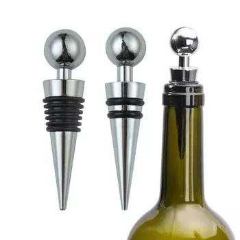3 шт., коническая пробка для вина, герметичная многоразовая пробка для красного вина, пива, бутылки шампанского, герметик, пищевой сплав, пластиковые пробки, кухонные принадлежности C