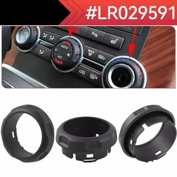 3 шт. консольная ручка регулировки громкости кондиционера LR029591 для Land Rover Range Rover Sport Discovery 4 2006-2016 отделка переключателя переменного тока