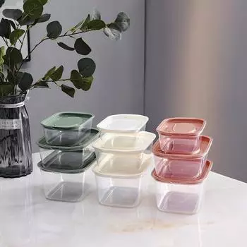 3 шт. контейнеры для хранения продуктов, коробка для хранения свежести, кухонные аксессуары для холодильника, герметичная банка для закусок, коробки для пикника с фруктами, ланч-боксы