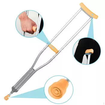 3 шт. костыли подушечки под стопы подушки набор для взрослых ходьба пожилых