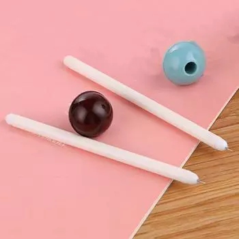 3 шт. красочные гелевые ручки 0,5 мм, тонкие ручки для письма, сверхлегкие чернильные ручки-леденцы, школьные принадлежности 3pcs