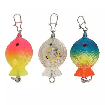 3 шт. красочный рыболовный светильник-капля светодиодный подводный рыболовный светильник привлекающий рыбу под водой B