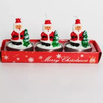 3 шт. креативный рождественский снеговик пряничный человечек рождественская свеча ароматерапия подарочный набор украшение для дома подарки ручной работы на день рождения