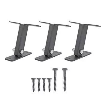 3 шт. кронштейн для подъема крыши из нержавеющей стали, сверхмощный регулируемый кронштейн для перголы на 90 градусов