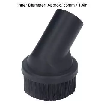 3 шт. Круглая щетка для пылесоса 35 мм / 1,38 дюйма Внутренний диаметр Круглая пылезащитная щетка Насадка для пылесоса