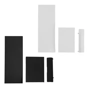 3 шт. Крышка слота для карты памяти, сменные крышки, 3 в 1, защитные оболочки, аксессуары для игровой консоли, детали, подходящие для Nintendo Wii белый