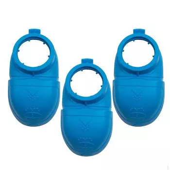 3 шт. крышки бачка омывающей жидкости автомобиля, крышка от бутылки с ветровым стеклом, 6V0955485, воронка, синее лобовое стекло