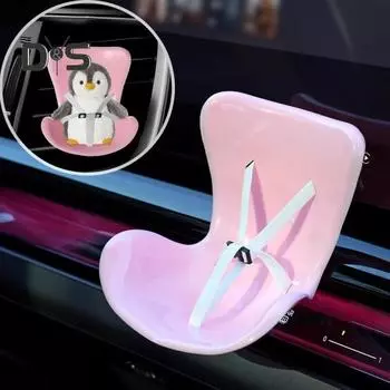 3 шт. кукольный стул автомобильный ароматизатор для вентиляционных отверстий автомобиля декоративные украшения для сиденья дивана подарки для автолюбителей 3pcs