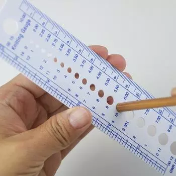 3 шт. линейка размеры Великобритания США Канада аксессуары для вязания иглы дюймовая швейная линейка инструмент см 2-10 мм размер измерения швейные инструменты 3Pcs