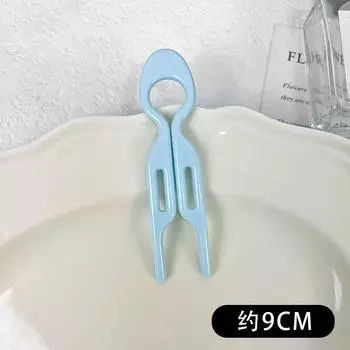 3 шт./лот 9 см пластиковая U-образная вилка для волос для женщин девушек модные геометрические палочки для волос аксессуары для волос заколки прически