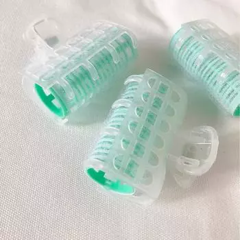 3 шт./лот бигуди для завивки волос, пластиковые самоклеящиеся бигуди для завивки волос, парикмахерский инструмент, инструмент для укладки волос для девочек фиолетовый