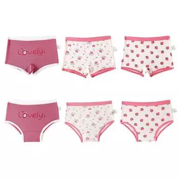 3 шт./лот, детские трусы с героями мультфильмов для девочек, хлопковое дышащее нижнее белье для маленьких девочек, От 2 до 12 лет 3XL