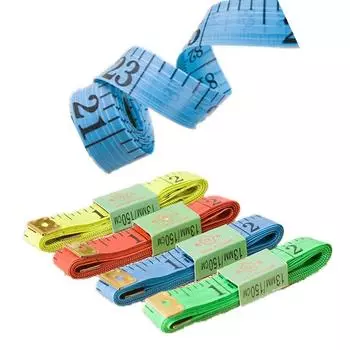 3 шт./лот, измерительная лента для измерения окружности тела, мягкая линейка, швейные ленты, аксессуары, измерительные инструменты, 60 дюймов, 1,5 м