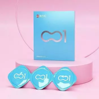 3 шт./лот, полиуретановый 001, ультратонкий презерватив