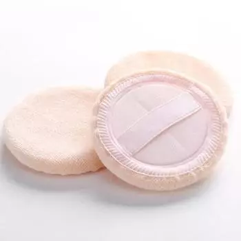 3 шт. / Лот профессиональный круглый флокированный пуховка для макияжа тональная основа макияж мягкий ультратонкий пуховка мини-инструмент для красоты random Color