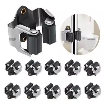 3 шт./лот вешалка для швабры держатель для швабры прочные крючки зажим для швабры настенный стеллаж для хранения органайзер без винта инструменты для ванной комнаты