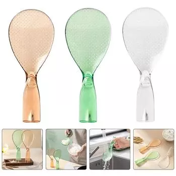 3 шт. Ложка для риса, кухонная лопатка, столовая посуда, картофельная кухонная посуда, антипригарные ложки