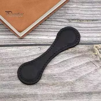 3 шт. Магнитная закладка из искусственной кожи в винтажном стиле, компактный размер, сменные закладки, аксессуар для чтения для студентов Light Green