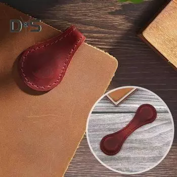 3 шт. Магнитная закладка из искусственной кожи в винтажном стиле, компактный размер, сменные закладки, аксессуар для чтения для студентов Coffee