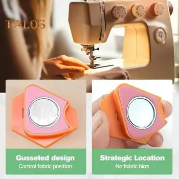 3 шт. Магнитный направляющий шов, простая регулировка, многоразовый многофункциональный полигональный направляющий шов с аксессуаром для шитья разноцветный