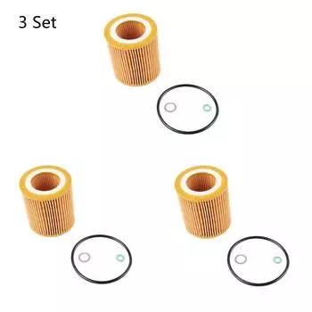 3 шт. Масляный фильтр 11427566327 для BMW M3 M4 X1 X3 X4 X5 X6 Z4 128i 328i 528i