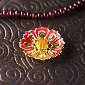 3 шт. медный держатель для благовоний с 9 отверстиями, мини-цветок лотоса, ароматические палочки, конусы, курильница, чайный домик, аксессуары для украшения дома blue